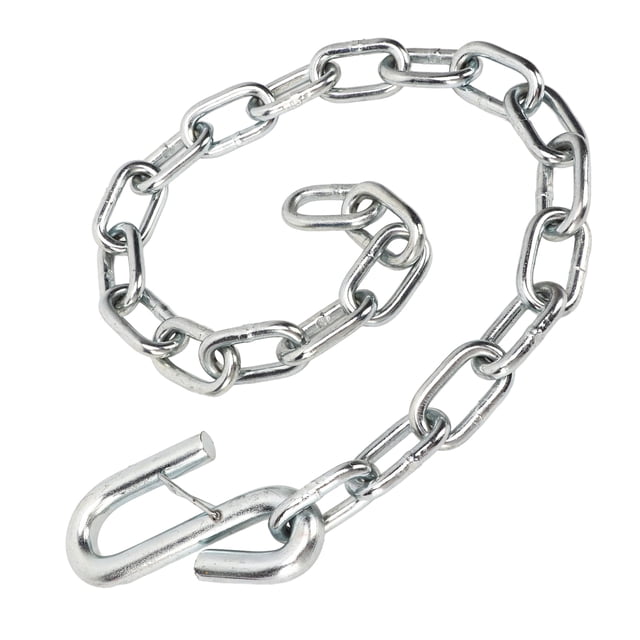 Trailer Safety Chain, 3500lbs S Hook Towing Wire Ropes High Tensile for Trailer