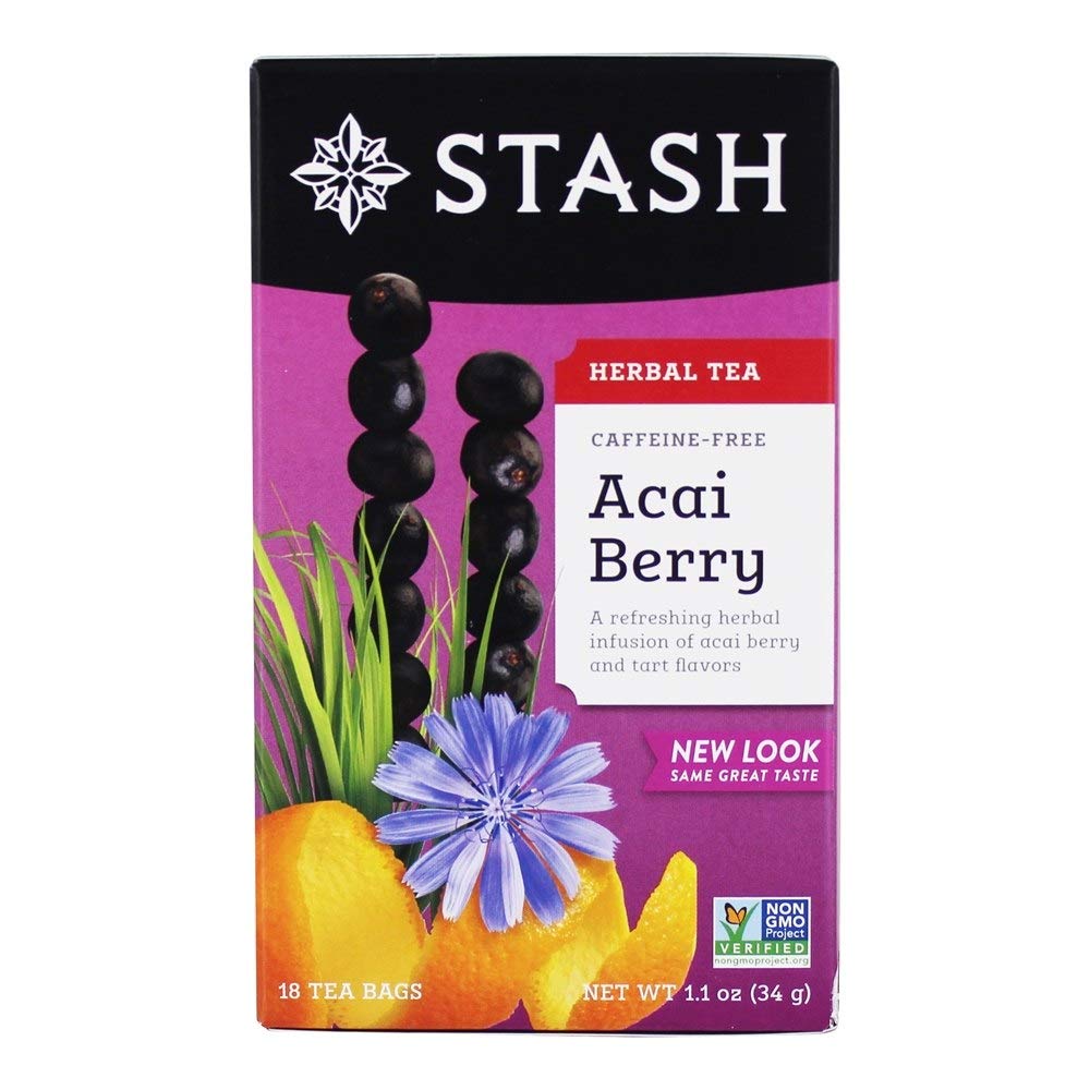 Stash Tea Acai Berry, 18 Tea Bags, 1.1 OZ