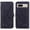Black, variant on For Google Pixel 10 Pro XL , Pixel 9 Pro XL 6.8" Large Butterfly Pattern Embossed Strong Magnetic Attachment/Closure, Card Slots/Pocket, PU Leather Flip Wallet Case ﻿,Black