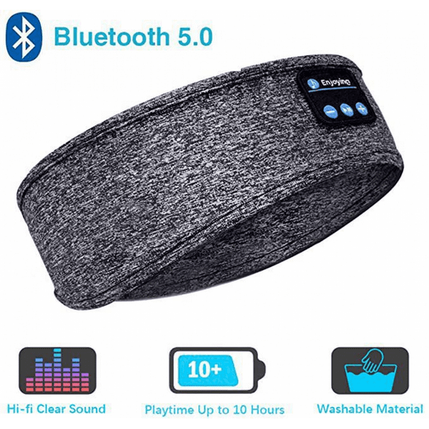 Masque de sommeil Bluetooth - Écouteurs de sommeil - Bandeau Bluetooth -  Bande de