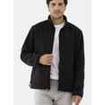 thumbnail image 7 of Ozark Trail Men's & Big Men's Mixed Media Fleece Jacket, Sizes S-3XL, 7 of 7