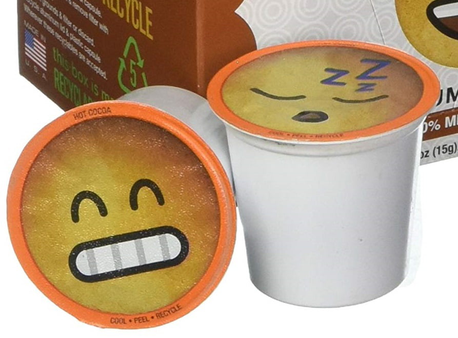 Hot Cocoa Emoji 12 pods, 6.24 oz, 1 Pack - Walmart.com