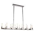 thumbnail image 3 of Elitco Lighting Corsica 14 light Burnished Brass Chandelier, 3 of 4