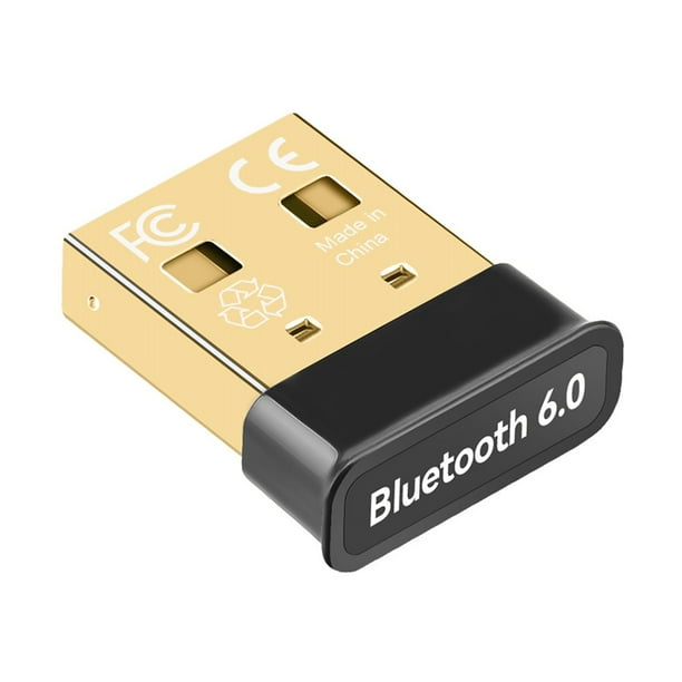 Adaptador USB Bluetooth 6.0 para PC. Transmisor y Receptor USB Bluetooth para Teclado y Ratón.
