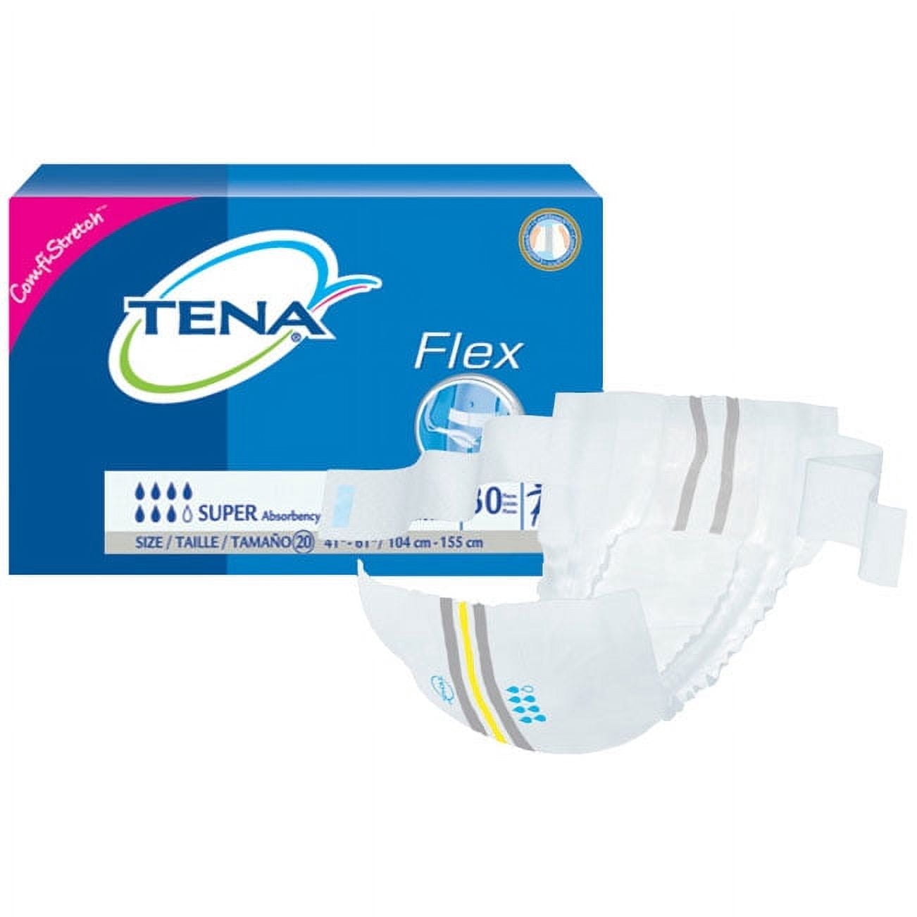 TENA PROskin Flex Sサイズ SUPER 30枚入り（2箱分） TENA（テーナ） おむつ フレックス スーパーS ベルトタイプ 800cc 30枚