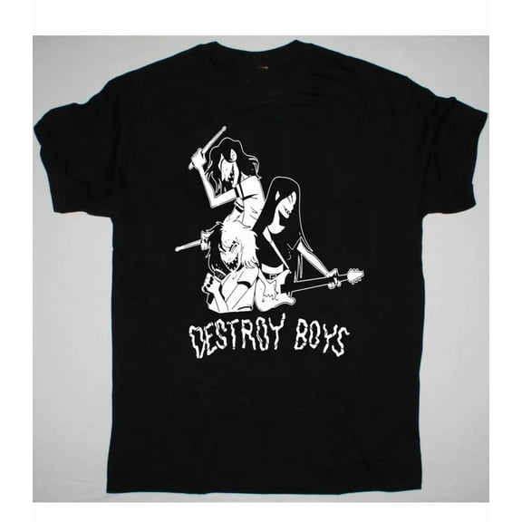 Destroy Boys Classic Metal Cotton T-Shirt Men Women ZA092