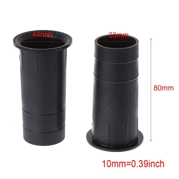 Portable Subwoofer Bass Reflexes Tube Bass Reflexes Air Woofer Speaker Port Tube Air-Speaker Subwoofer for 3-5" Speaker