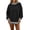 Black, variant on Hontri Oversized Sweatshirts for Women Crewneck 2026 Fall Outfits Long Sleeve Pullover Sweatshirt, Soft Loose Basic Tops, Casual Lounge Work Daily Wear, Fashion Travel Clothes Blackish Green L