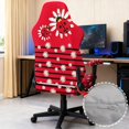 thumbnail image 3 of Pzuqiu Ladybug Gaming Chair Covers Soft Office Chairs Protector with 2 Pieces Armrest Covers Daisy Scratchproof Elastic Gaming Chair Covers Set for Home, Shop, Office, 3 of 7