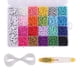 thumbnail image 1 of de vidrio de 4 mm 6/0 con de letras Mini con cuerda elástica, juego de tijeras para hacer joyas, artesanías, suministros de Soledad cuentas de pulsera, 1 of 10
