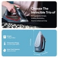 thumbnail image 5 of Plancha de vapor Bartnelli Pro Luxury de 1700 W con apagado automático de 3 vías, 5 of 5