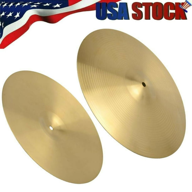 New Sale New Professional 18 Size 0 8mm Copper Alloy Ride Cymbal For Drum Set Golden Walmart Com Walmart Com