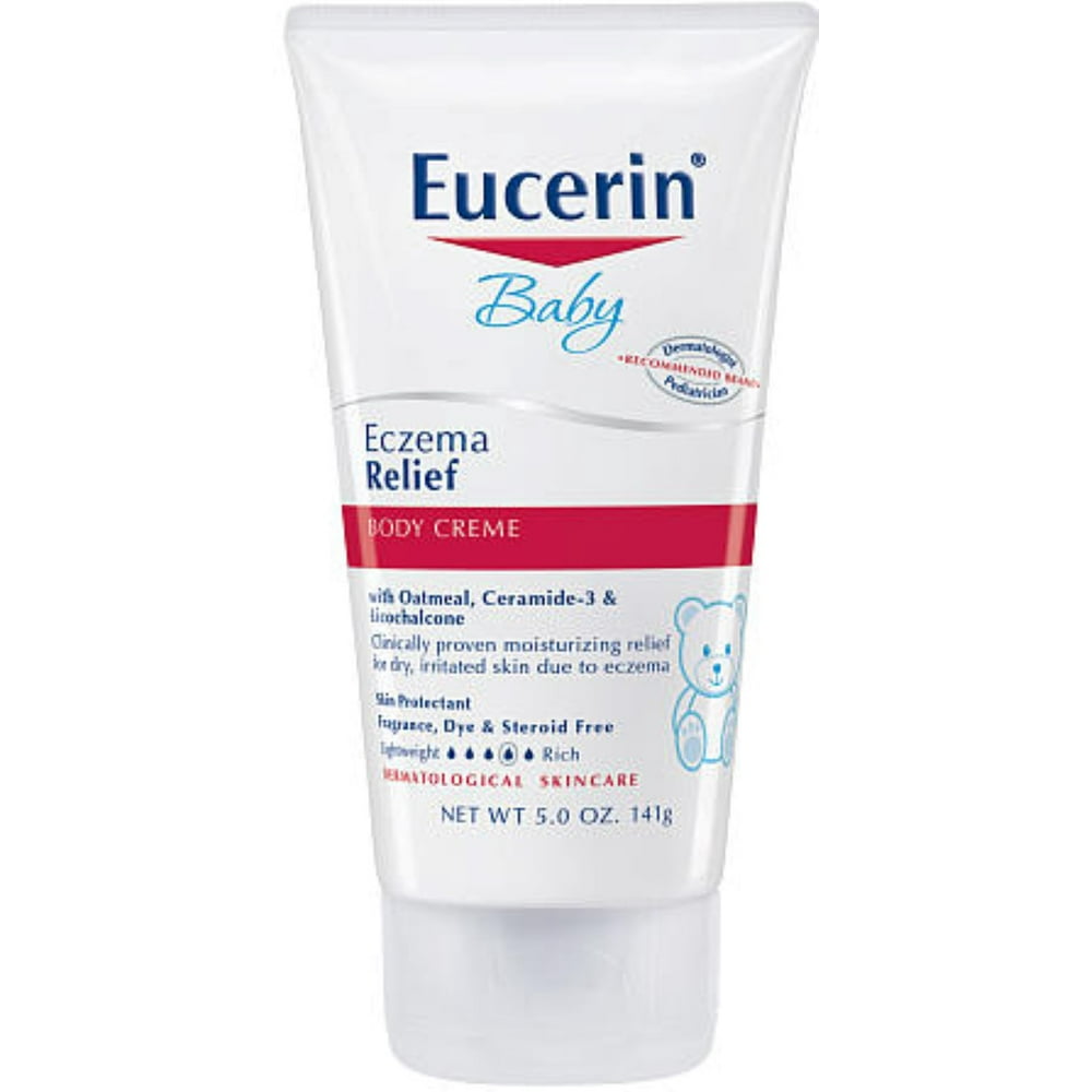 Eucerin Baby Eczema Relief Body Creme, 5 oz (Pack of 2
