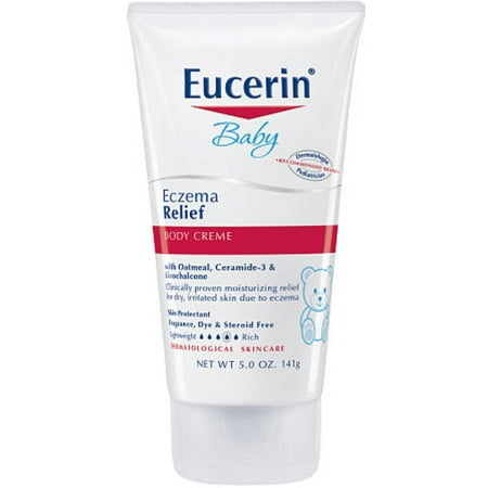 Eucerin Baby Eczema Relief Body Creme, 5 oz (Pack of
