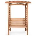 thumbnail image 2 of All Things Cedar 5-ft Garden Arbor with Bench, 2 of 3