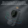 thumbnail image 4 of EASTIN Wireless Video Doorbell  Visual Doorbell Camera Wifi  HD Video & With 4.3 Inch Display Screen Real Time Indoor Monitor  No App Required  No Network Required  Images & Videos Record, 4 of 7