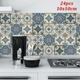 thumbnail image 4 of Lefu 24pcs Peel Stick Tiles Transfer Sticker Kitchen Self-Adhesive Wall Tile Paint, 4 of 9