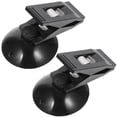 thumbnail image 2 of Durable Car Mounted Clip with Suction Cup for Practical Storage Black ABS PVC Spring Steel 4pcs, 2 of 8