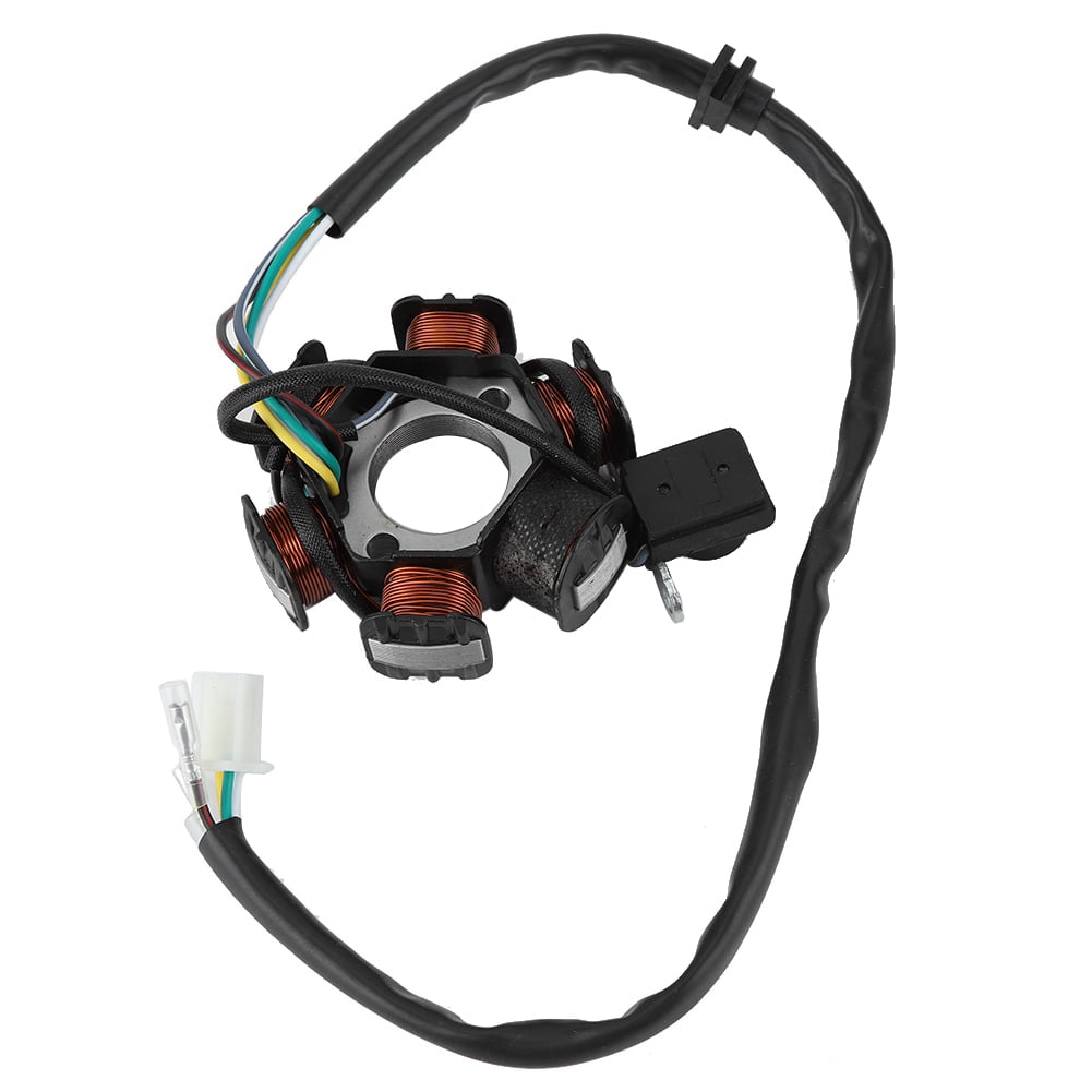 Ignition Coil,Electric Wiring Harness Kit Relay Rectifier Magneto Stator for GY6 125cc 150cc