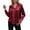 Wine, variant on Women Satin Shirt Imitation Silk Long Sleeved Blouse Spring Summer European Casual Top