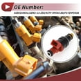 thumbnail image 2 of 1 Pc Inyector de Combustible para Ford Ranger 4.0 1993-1996 Boquilla de Combustible No.0280150931/ZZM2-13-250/92TF-9F593-AA Rojo Negro, 2 of 7