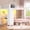 White, variant on Plonmago Bunk Bed with Desk, Full Over Full Bunk Beds with 5 Storage Drawers & Charging Station, Full Size Bunk Bed with LED Lights & Guardrail,Brown