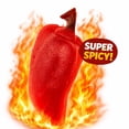 thumbnail image 3 of Gummy Ghost Pepper Candy Cherry Flavor Spicy 1.75 Oz, 3 of 5