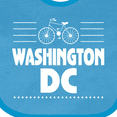 thumbnail image 4 of Inktastic Washington DC Biking Boys or Girls Baby Bib, 4 of 4