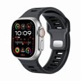 thumbnail image 1 of Chenchen Compatible with Apple Watch Straps Ultra 3/Ultra 2/Ultra 49mm 46mm 45mm 44mm 42mm Men, 26mm Adjustable Silicone Sport Loop Replacement Bands for iWatch Series 11 10 9 8 7 6 5 4 SE 3 2 1, 1 of 1