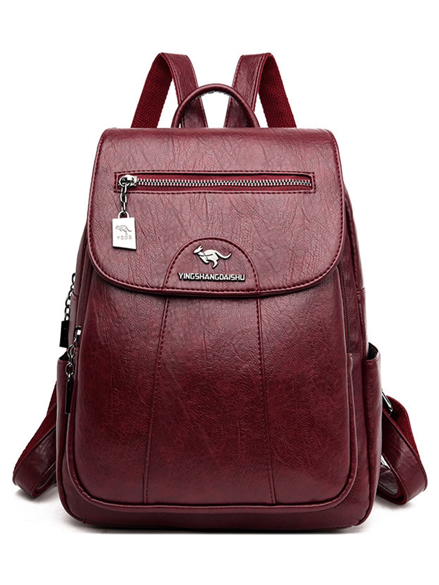 Small Quilted Backpack Waterproof Daypack Multi-Pocket Satchel Top Handle Mini Backpack for Women Nylon Travel Purse Small Anti Theft  main image 2