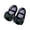 1-Black226, variant on WZEIIOT Baby Girls Rhinestone First Walking Shoes Sporty Active Soft Sole Shoes with Elastic Straps