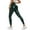 A-Green261, variant on Pu Leather Leggings For Women Stretchy High Waisted Tummy Control Buttery Soft Tight Pants Cozy Trousers