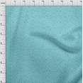 thumbnail image 4 of oneOone Cotton Jersey Aqua Blue Fabric Ice Cream & Cupcakes Sewing Material Print Fabric By The Yard 58 Inch Wide, 4 of 5