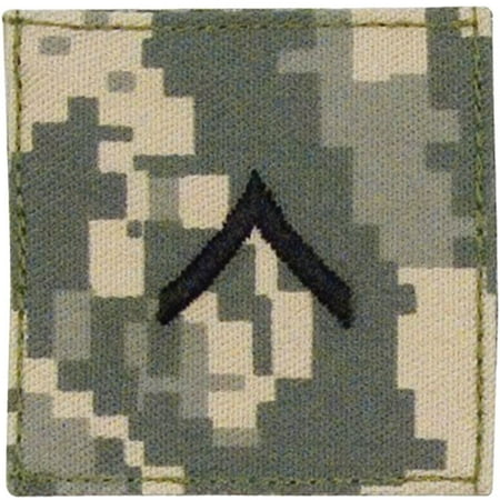 ACU Digital Camouflage - Military Private Insignia Patch PVT