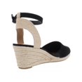 thumbnail image 2 of Style & Co. Womens Mailena Denim Buckle Wedge Sandals, 2 of 2