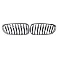 thumbnail image 2 of 2 piezas de rejilla de riñón delantera marco ABS estilo automático rejilla central exterior rejilla de parachoques apto para BMW Z4 E85 E86 2003-2008 Soledad Rejillas delanteras del riñón, 2 of 5