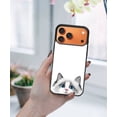 thumbnail image 5 of WIRESTER Shockproof Soft Rubber Cover Case for Apple iPhone 17 Pro Max 6.9" 2025, Animal White Silver Point Ragdoll Cat, 5 of 5