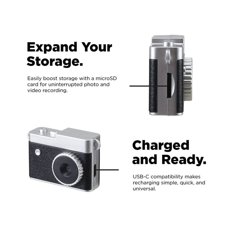 Vivitar Retro Keychain Digital Camera, 14MP Full HD with Color