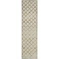 thumbnail image 3 of SAFAVIEH Paradise Darin Quatrefoil Geometric Area Rug, Mouse/Aqua, 2'7" x 4', 3 of 5