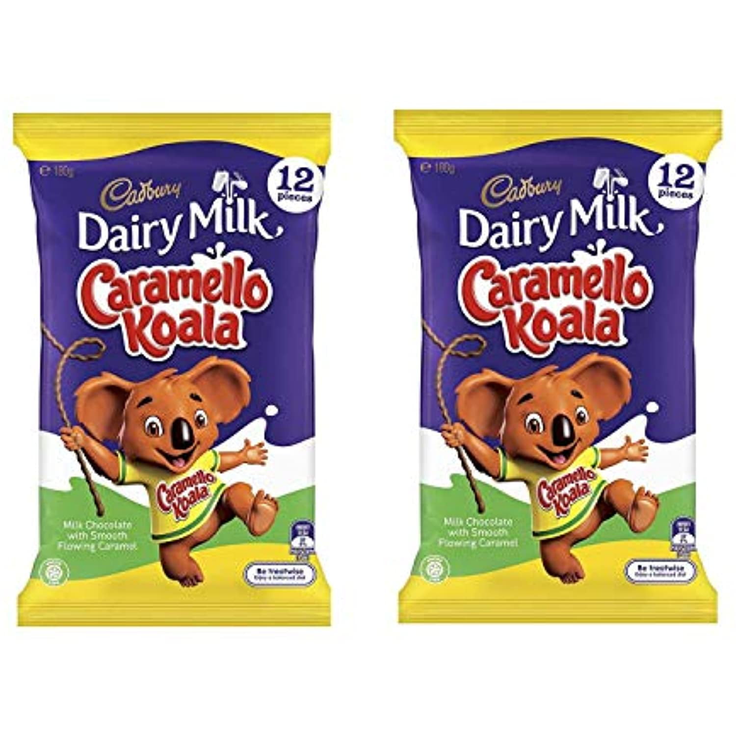 Caramello Koala Sharepack 12 Ct. 180G 2 Pack Made In And Imported