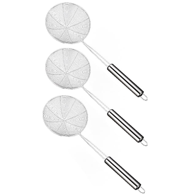 Colador de Alimentos Skimmer, Colador de Utensilios de Cocina, Colador para Freír, Colador de Cocina, Herramientas para Hornear y Cocinar, 12 cm