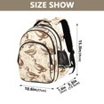 thumbnail image 3 of ALAZA Retro Ducks School Backpack Elementary Bag Bookbag Travel Rucksack, 3 of 6