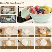 Sourdough Bread Baking Kit for Beginners & Pros START MAKERS Bread Making Tools with 2 Bread Proofing Basket Baking Supplies Gifts for Mom
