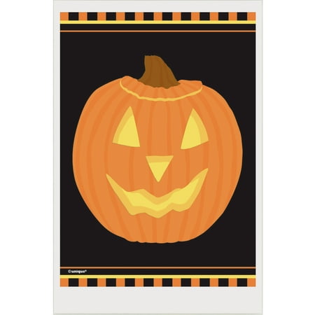 Unique Industries Assorted Colors Halloween Party Bags, 50 Count