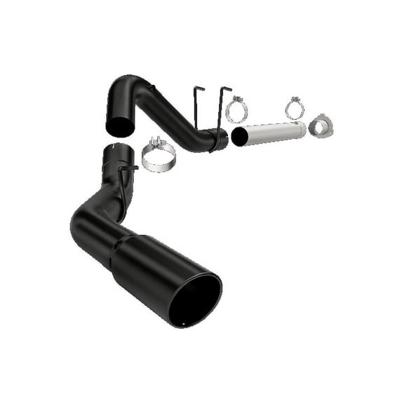 MagnaFlow 2017 Ford F250/F350 6.7L V8 DPF Back Stainless 4in Side Rear Exit 5in Black Tip
