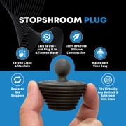 TubShroom Ultra Revolutionary Stainless Steel Bath Tub Drain Protector Hair Catcher