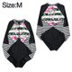 thumbnail image 2 of Bikini Traje De Baño De Aguas Termales Traje De Surf para Mujer Traje De Baño De Una Pieza con Cojín En El Pecho,M, 2 of 5