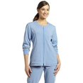 thumbnail image 2 of Marvella by White Cross Women's Jewel Neck Zip Front Scrub Jacket, 2 of 2