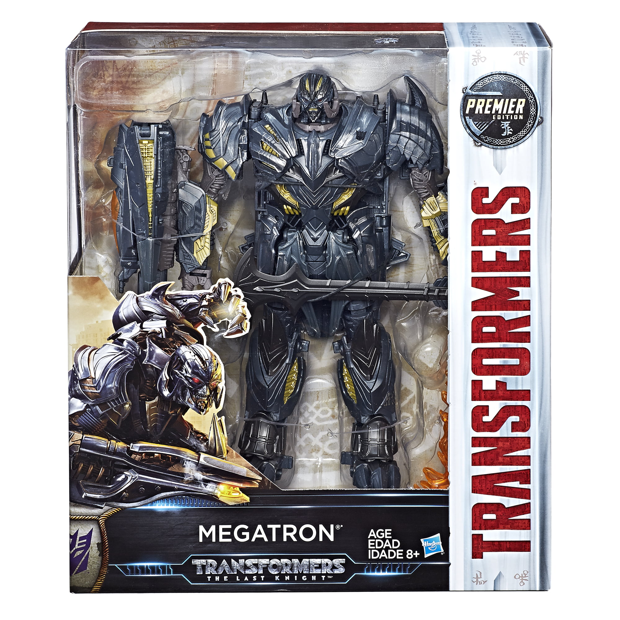 23CM Transformers 5 The Last Knight Megatron PVC Action Figures Robots Toys Gift 
