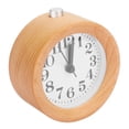 thumbnail image 1 of Alarma de haya, reloj silencioso silencioso de madera de haya, elegante y moderno, 1 of 8